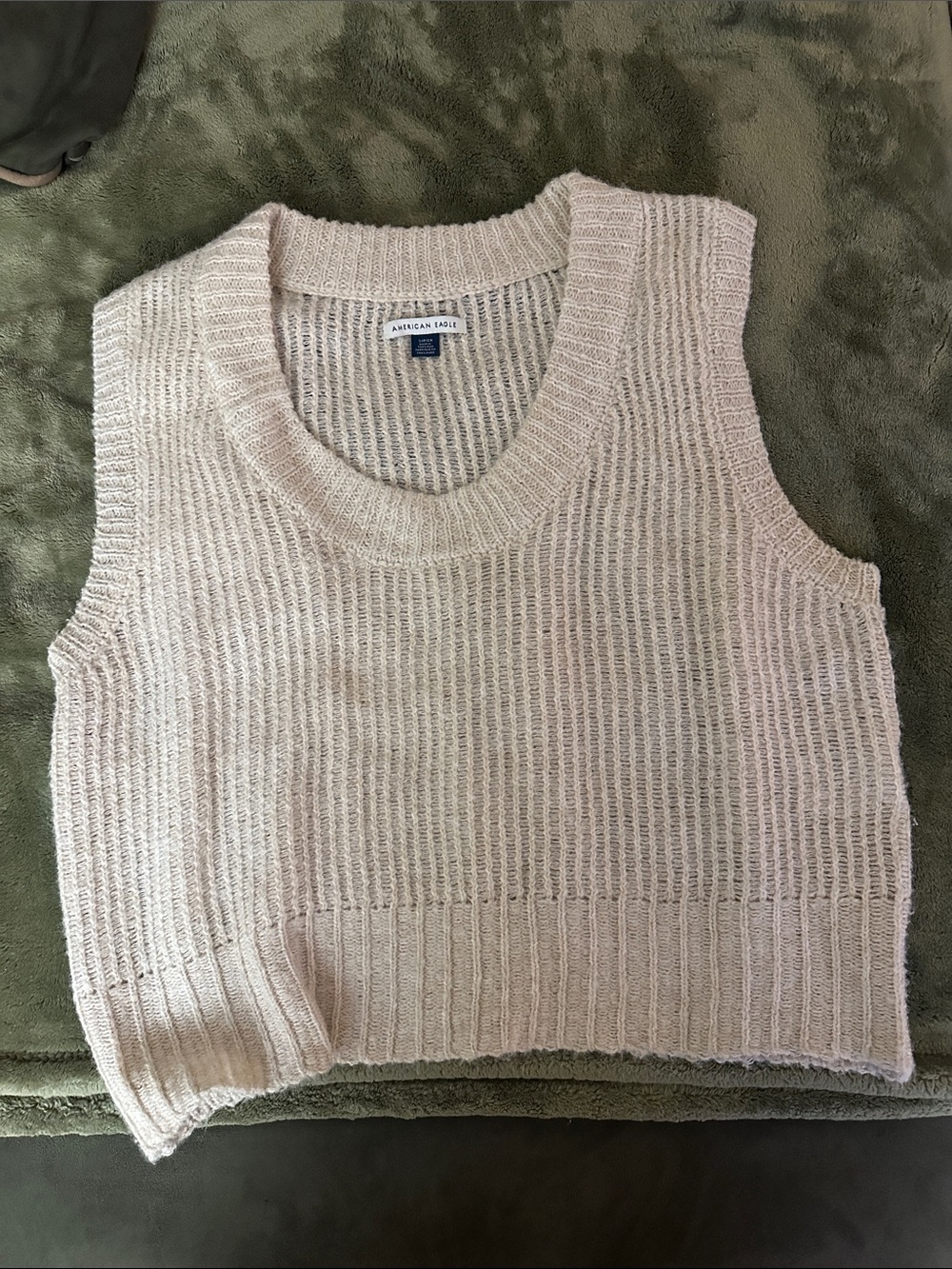 American Eagle Outfitters Sleeveless Crewneck Knit Vest